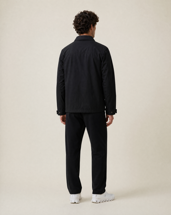 Barnett Men's Dark Navy Blue Waterproof Jacket