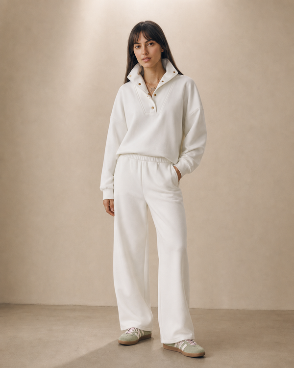 White Women's Tracksuit Top *PRE-ORDER