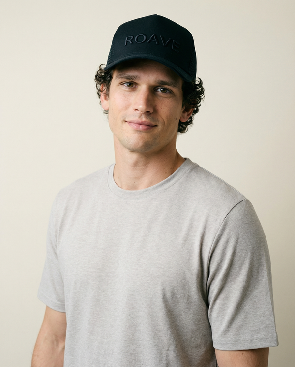 Jack Men's Black Snapback Canvas Hat *PRE ORDER