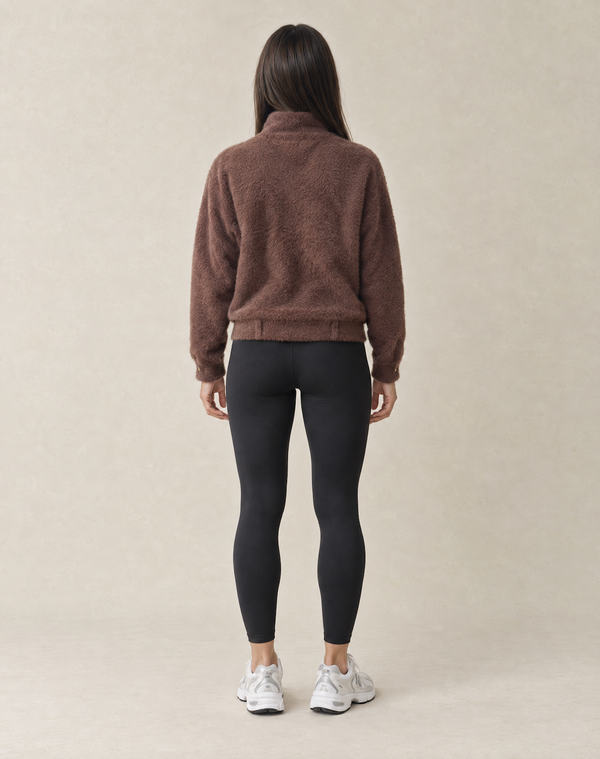 Everyday Emma Women's Brown Double Zip Cardigan - PRE- ORDER*