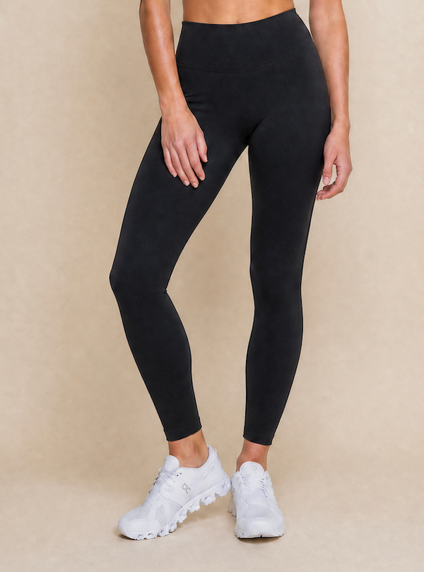 High-Waisted Black Sports Leggings