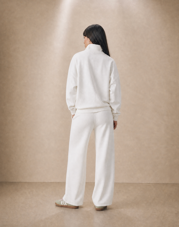 White Women's Tracksuit Top *PRE-ORDER