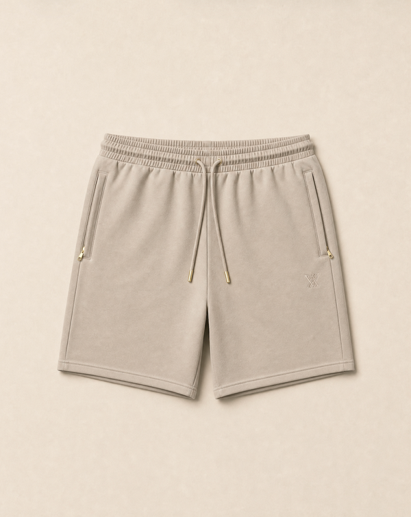 Men's Stone Soft Jersey Tracksuit Shorts
