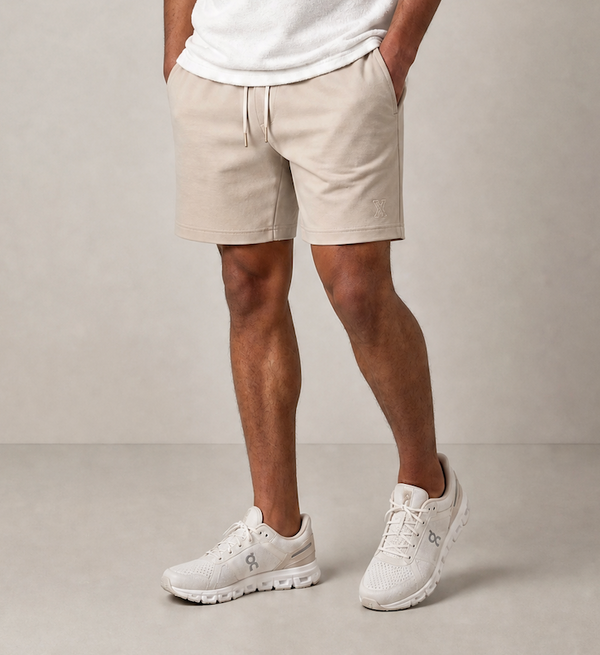 Men's Stone Soft Jersey Tracksuit Shorts