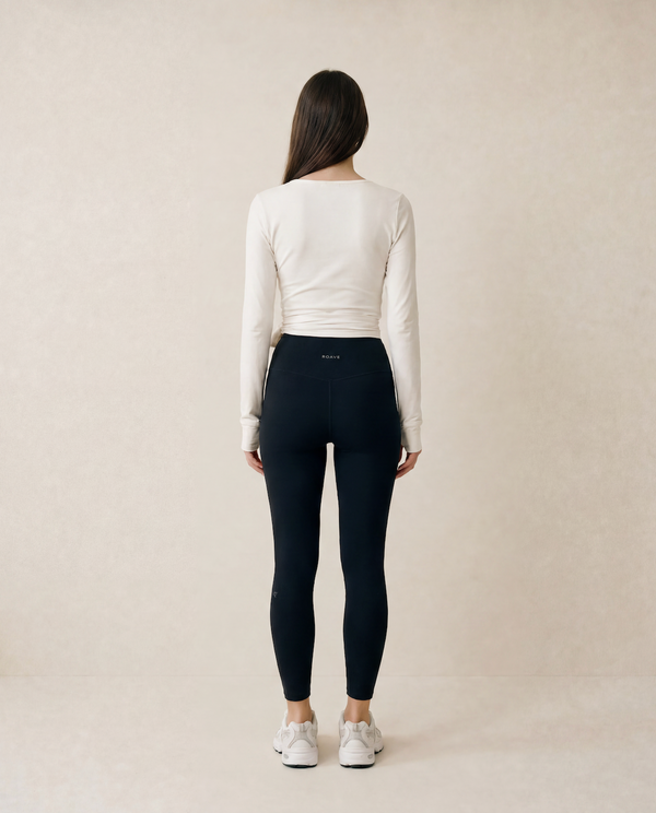 Bex Women's White Wrap Ballet Top