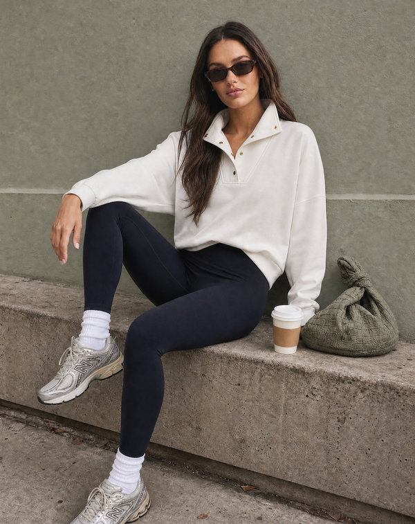 Women's Off White Tracksuit Top