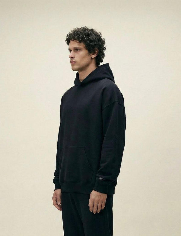 The Park Men's Unisex Oversized Black Hoodie - * PRE-ORDER