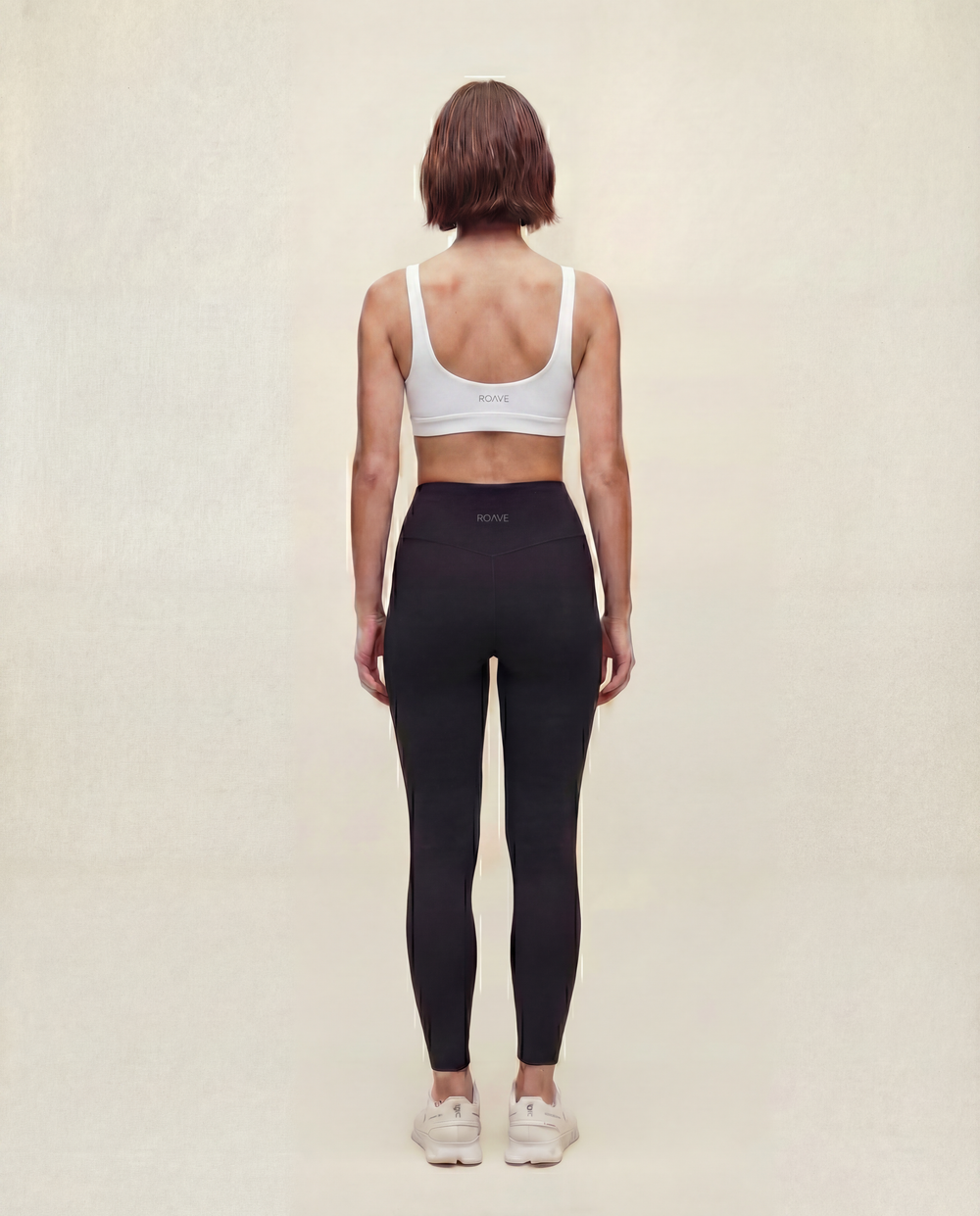 Sculpt Scoop-Neck White Sports Bra PRE-ORDER